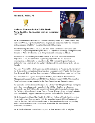 Michael R. Keller，公共体育助理指挥官......